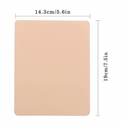 Yuelong 10Pcs Tattoo Practice Skins Double-Sided Fake Skin for Tattooing & Microblading | Reusable Blank Tattoo Skin Pad, Beginner-Friendly, Studio-Grade Training Supplies thumbnail 2