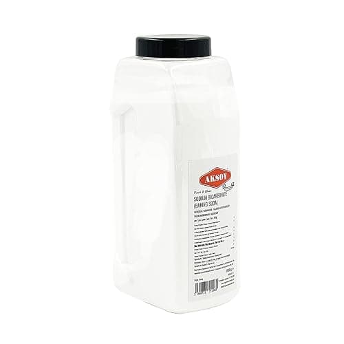 Aksoy Baking Soda 1.8KG Jar || Pure Sodium Bicarbonate Powder, Highest Purity, Food Grade – Versatile Baking Soda for Cooking, Baking, Cleaning, Deodorizing & More! thumbnail 3