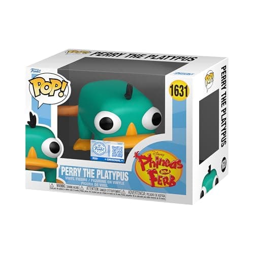 Funko Pop! Disney: Phineas and Ferb - Perry The Platypus - Phineas and Ferb - Collectible Vinyl Figure - Gift Idea - Official Merchandise - Toys for Kids & Adults - Anime Fans - Image 1