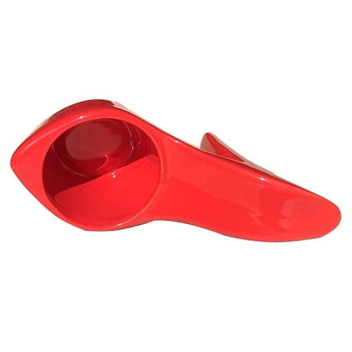 Beitewei 2PCS Succulent Planter Small Pot High Heel Shaped Ceramic Flower Pot Indoor Plant Pots Cute Planter Valentines Day Decor (Red) - Red thumbnail 8