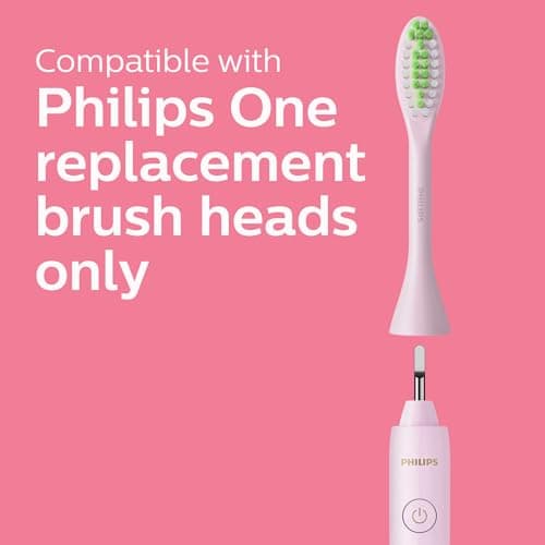 Philips One by Sonicare Battery Toothbrush, Pink, HY1100/06 thumbnail 6