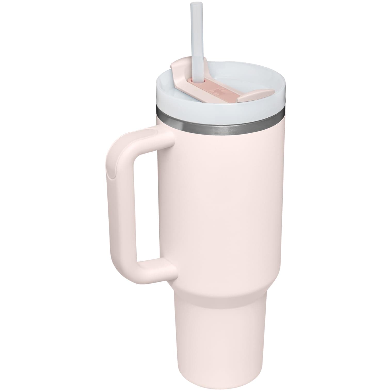 Stanley Quencher H2.0 Tumbler with Handle & Straw 40 oz | Twist On 3-Way Lid | Cupholder Compatible for Travel | Insulated Stainless Steel Drink Bottle | BPA-Free | Rose Quartz thumbnail 2