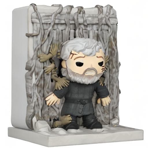 Funko PoP! Game of Thrones - Hodor Holding Door Deluxe Vinyl Figure, 10 cm Height thumbnail 3