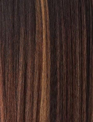 Sensationnel What Lace 13x6 Wigs - Cloud 9 Synthetic Hair Hand Tied Natural Preplucked Hairline Illusion Lace Frontal Lacewig - WHAT LACE GLENNA (BALAYAGE CHOCOLATE) thumbnail 9