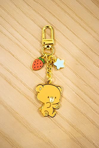 Milkmochabear Milk and Mocha Enamel Keychain Bundle Authentic Merchandise for Bags Accessory Couples Matching Cute Adorable thumbnail 3