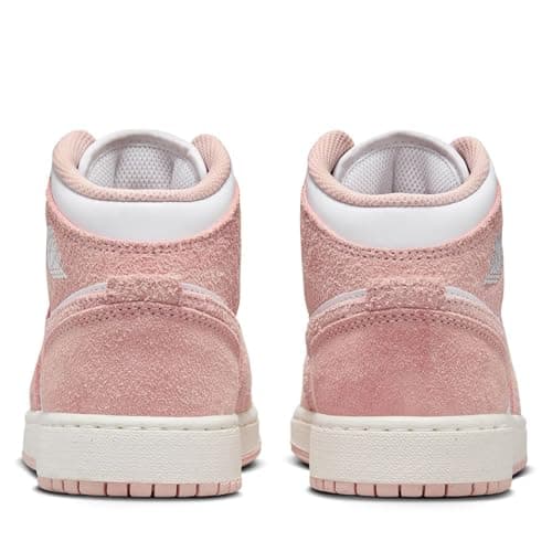 Air Jordan 1 Mid SE Big Kids' Shoes (FN7432-161, White/Sail/Legend Pink) Size 6.5 thumbnail 5