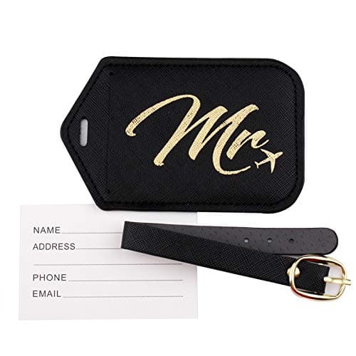  Mr and Mrs Passport Holder and Luggage Tags Set thumbnail 5