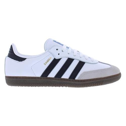 adidas Samba Og Womens Shoes Size 8.5, Color: Cloud White/Core Black/Clear Granite thumbnail 4