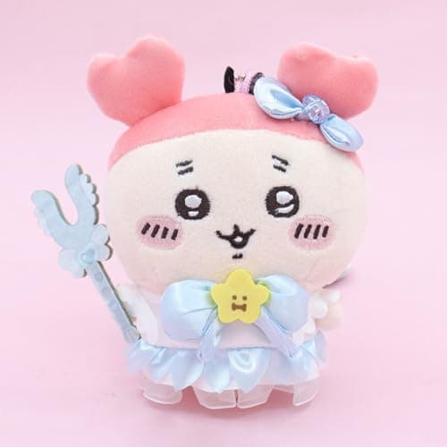 Chikawa Plush Keychain for Backpack, Kawaii Usagi Plush Keychain Accessories Purse Charm Pendant Gift for Women (Kani) thumbnail 3
