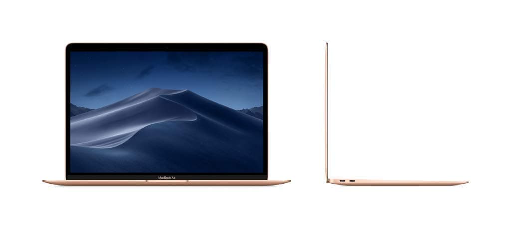 2019 Apple MacBook Air with 1.6GHz Intel Core i5 (13-inch, 8GB RAM, 128GB SSD Storage) (QWERTY English) Gold (Renewed) thumbnail 6