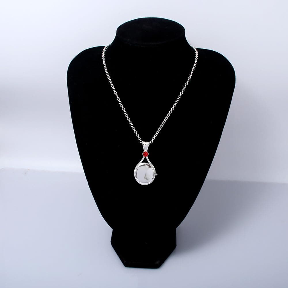 Mermaid Locket Necklace Silver Stainless Steel H2O Mermaid Pendant Jewelry Necklaces 3pcs Set Gift For Women Girls thumbnail 8