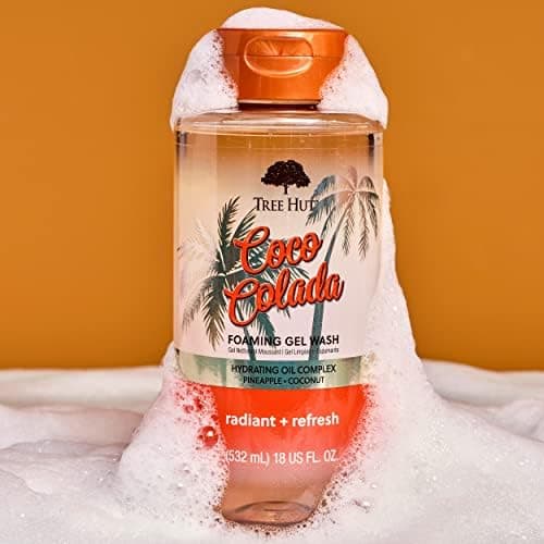 Tree Hut Foaming Gel Wash, Coco Colada, 18 Fl Oz | Moisturizing & Hydrating Body Wash with Shea Butter, Gently Cleanses for Soft, Smooth Skin, Holiday Gift & Stocking Stuffer thumbnail 6