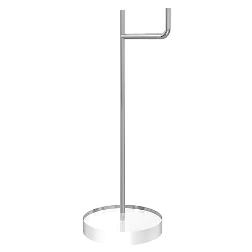 GEEKRIA Headphone Stand with Clear Acrylic Base, Steel Support Rod and Easy Assembly, Desktop Headset Holder for AirPods Max, Sony WH-1000XM Series and Other Over-Ear Headphones thumbnail 3