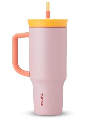 OWALA 40oz. Travel Tumbler - 2-in-1 Lid - Removable/Reusable Straw - Candy Store - Image 1