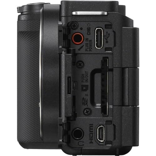 Sony Alpha ZV-E10 II Mirrorless Camera with 16-50mm Lens (Black) (ZVE10M2KB) + 64GB Memory Card + Bag + Card Reader + HDMI Cable + Flex Tripod + Hand Strap + Memory Wallet + Cleaning Kit (Renewed) thumbnail 5