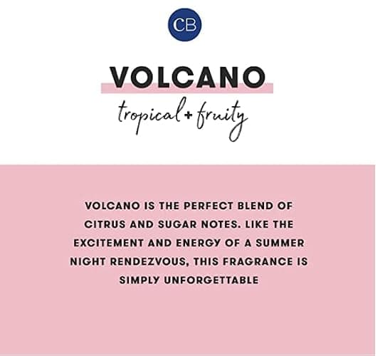 Capri Blue Car Diffuser Refills - Volcano Car Air Freshener Refills With Notes of Sugared Citrus & Tropical Fruits - For Use in Vent Clip - Includes 4 Fragrance Reeds - Travel Essential thumbnail 3