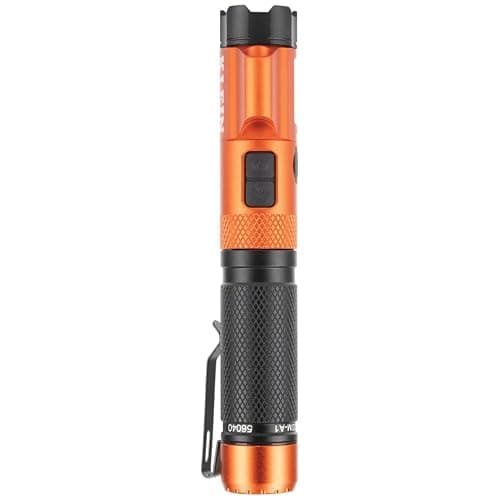 Klein Tool 56040 LED Rechargeable Flashlight, 350 Lumens, Twist Focus, Laser Pointer, Hands-Free, USB Charging Cable, for Work and Outdoor thumbnail 9
