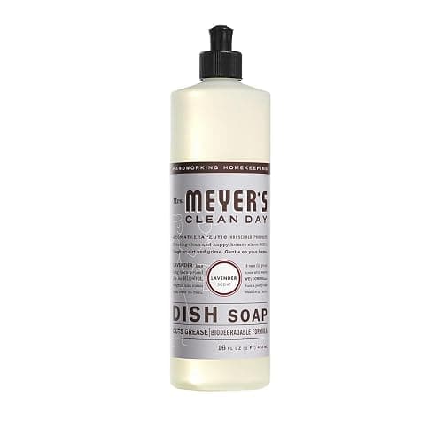 Mrs. MEYER'S CLEAN DAY Variety, 1 Room Freshener, 8 OZ, 1 Liquid Hand Soap, 12.5 OZ, 1 Liquid Dish Soap, 16 FL OZ, 1 Multi-Surface Cleaner, 16 OZ, 1 Toilet Bowl Cleaner, 24 OZ, 1 CT (Lavender) thumbnail 6