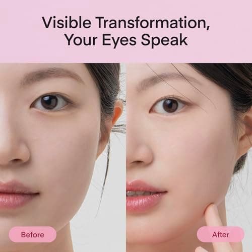 Peptide Collagen Under Eye Patches: Hydrogel Mask for Puffy Eyes, Dark Circles, Wrinkles, Fine Lines & Undereye Bags - Korean Skin Care Deep Hydrating & Firming Eye Treatment Gel Pads, 30 Pairs thumbnail 7