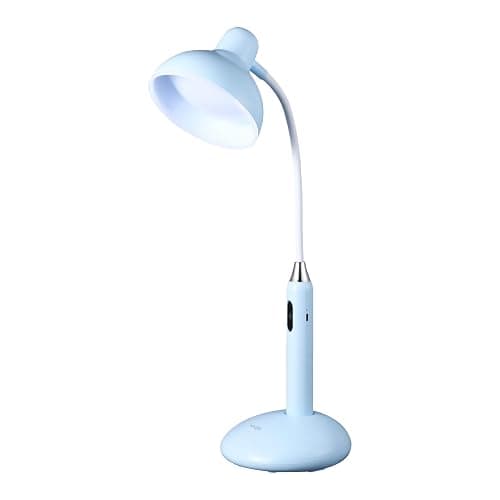 VAVOFO Wireless LED Desk Lamp with Touch Control - Adjustable 2700-7000K Color Temperature, 700LM Brightness, 360° Flexible Gooseneck, USB-C Charging, 2.5hrs Cordless Use (Blue) - Image 1