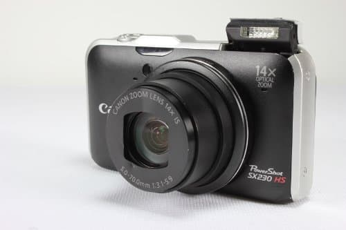 Canon PowerShot SX230 HS 12.1 MP CMOS Digital Camera with 14x Image Stabilized Zoom 28mm Wide-Angle Lens and 1080p Full-HD Video (Black) (OLD MODEL) - Image 1