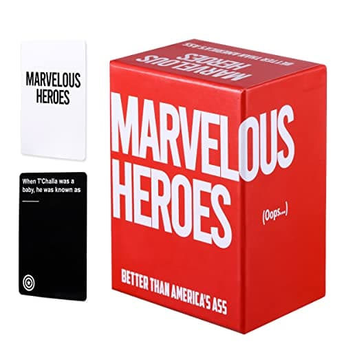 Marvel Heroes Card Game Card Games for Adults and Family, Party Games for Game Night -  thumbnail 2