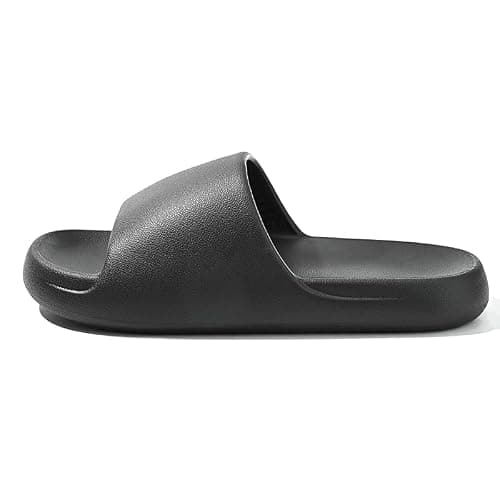 Jerzmy Comfy Slides for Women Men | Extra Soft Pillow House Slippers Pool Shower Shoes | Non Slip Cloud Sandals for Summer Indoor Outdoor Beach thumbnail 3