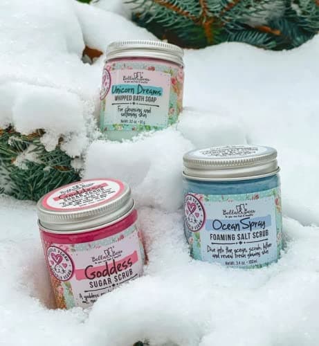 Bella & Bear Unicorn Dreams Whipped Bath Soap - Travel Size 3.2oz mango & pineapple with a hint of vanilla thumbnail 8
