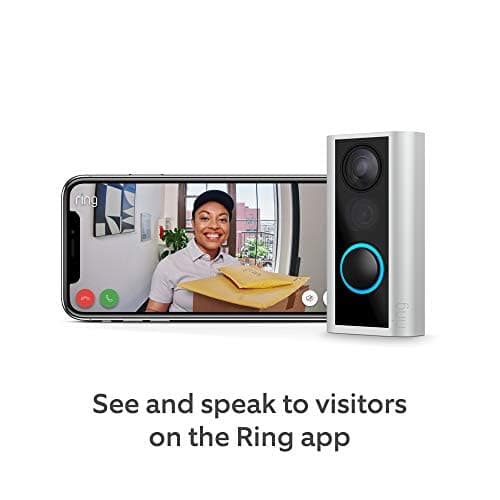 Ring Door View Cam – A compact video doorbell designed to replace your peephole with smart security thumbnail 2