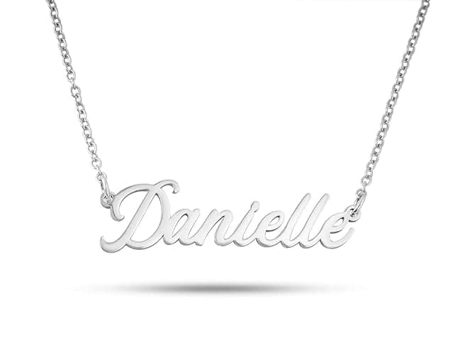 Personalized Name Necklace - 18K Gold Plated - Solid 925 Sterling Silver - Custom Gift for Her - Handmade with Love (18K Gold) thumbnail 7