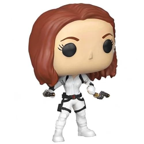 Funko Pop! Marvel: Black Widow – Black Widow in White Suit Vinyl Bobblehead thumbnail 2