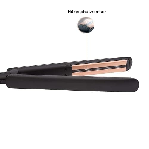 Remington Glätteisen Profi [Hitzeschutzsensor um Haarschäden zu verringern] Keratin Protect (hochwertige Keratin-Keramikbeschichtung mit Mandelöl) Digitales Display, 160-230°C, Haarglätter S8593 | Hitzeschutzsensor zur Verringerung von Haarschäden, Federnd gelagerte Stylingplatten, 15 Sekunden Aufheizzeit thumbnail 3