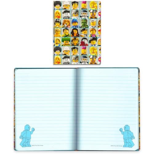 LEGO Journal - LEGO Minifigure Stationery Bundle with Hardcover Lined Notebook, Erasers, More | Boys Writing Journal School Supplies Style May Vary thumbnail 5