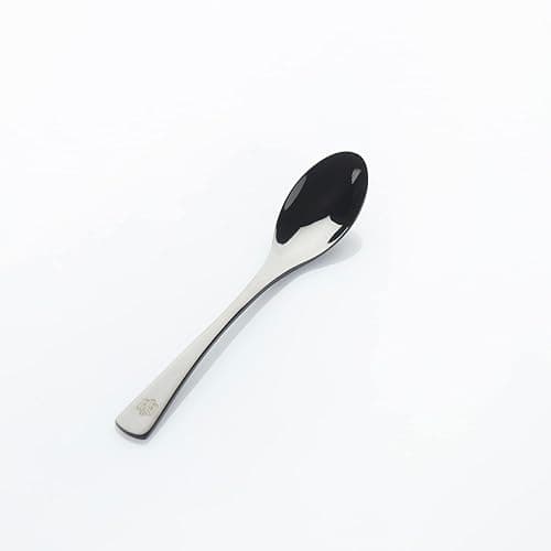 Chef Frank Haasnoot Plating Spoons | Rocher Spoon Set | Black | 2 pcs of Quenelle Spoons | Culinary Tools | Utensils | Large & Small Rocher Spoon Kit | Food Styling | Pastry & Cooking thumbnail 4