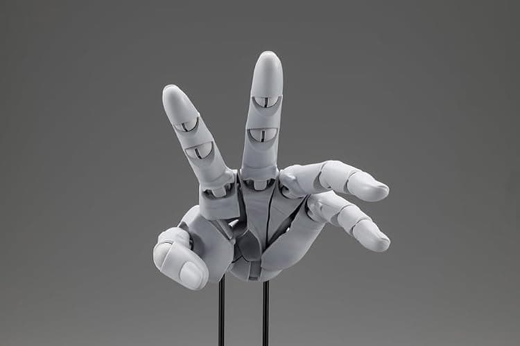 Kotobukiya ARTIST SUPPORT ITEM Hand Model / L -GRAY - 1/1 Scale Action Figure thumbnail 3