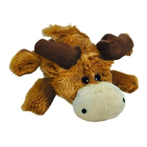 KONG Cozie Marvin Moose - Cute Dog Plush Toy for Indoor Play - Soft Chew Toy & Snuggle Buddy - with Squeaker, Durable Design & Minimal Stuffing - for Small/Medium Dogs thumbnail 6