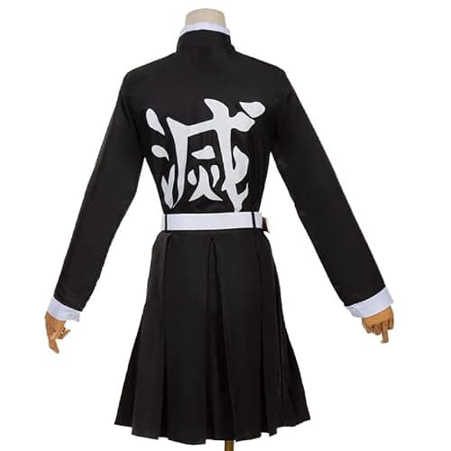 CHENYIZDQ Tsuyuri Kanao Cosplay Costume Flower Breathing Kimono Full Set for Women Plus Size Halloween Party Anime Outfit thumbnail 4
