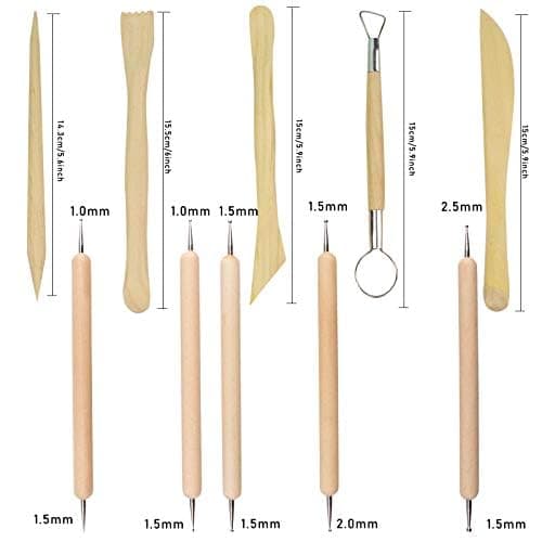 wooden clay tools thumbnail 3