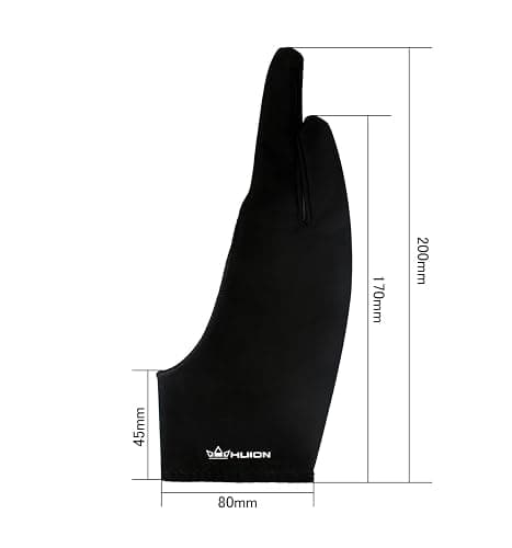 HUION Artist Glove for Drawing Tablet (1 Unit of Free Size, Good for Right Hand or Left Hand) - Cura CR-01 thumbnail 5