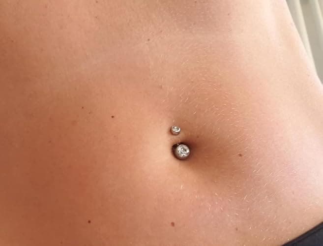 gold belly rings thumbnail 5