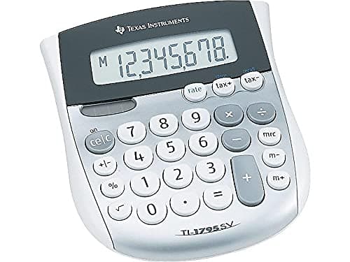Texas Instruments TI-1795 SV Standard Function Calculator thumbnail 4