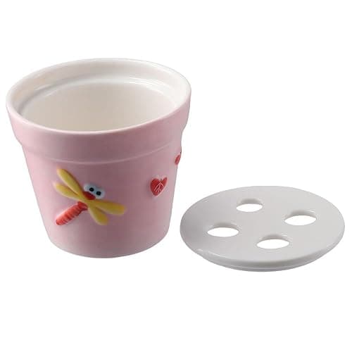 hobbyme Sunflowers Measuring Spoons and Cups Set, Cute Ceramic Measuring Spoons, Baking Sunflowers Measuring Spoon with Holder for Milk Powder Sugar Salt Wet Dry Ingredients thumbnail 4