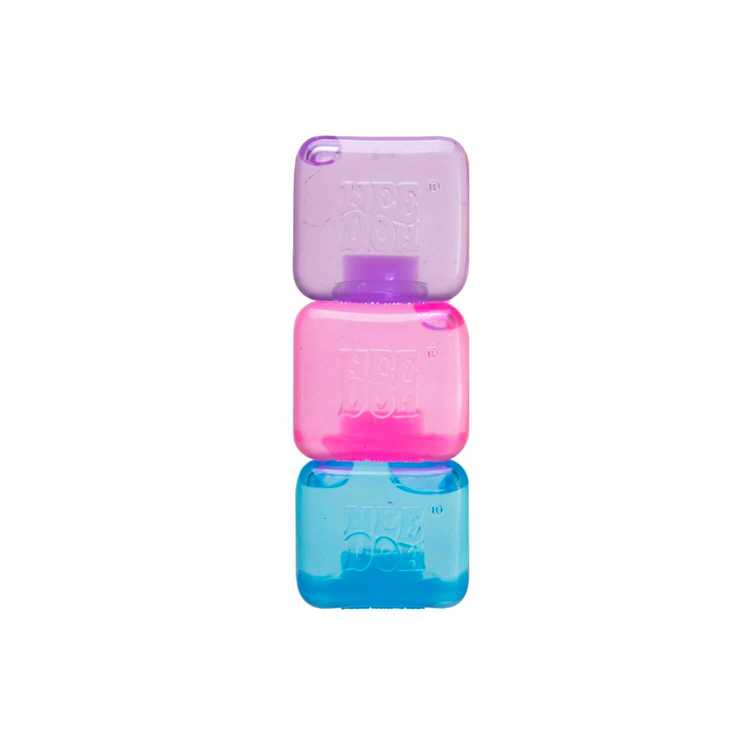 Nee Doh Nice Ice Baby Teenie Multipack, 4 Assorted Colours/Styles - Maltose Filled, Soft Squeezable Texture, Vibrant Fun Colours, Tactile Sensory Play thumbnail 4