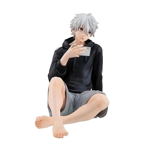 Puruuige Seishiro Nagi Figure Anime Seishiro Figure Sitting Pose Mini Model Desktop Dekoration - Image 1
