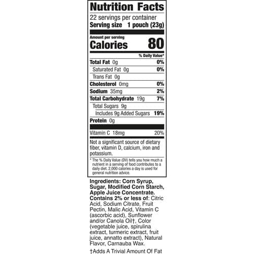 Minecraft Fruit Flavored Snacks, Fat Free and Gluten Free Snack, Value Pack, 17.6 oz (22 Pouches) thumbnail 3