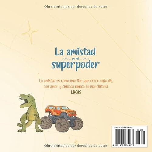 La amistad es mi superpoder: Un libro para niños de 4 a 8 años que trata sobre cómo hacer amigos, mantenerlos y desarrollar habilidades sociales. (Mis libros de superpoderes) (Spanish Edition) thumbnail 2