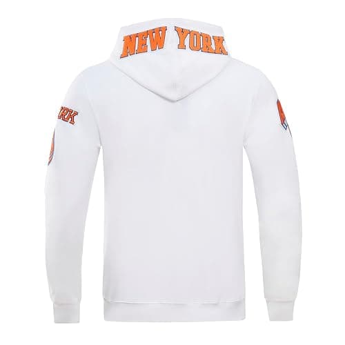 Pro Standard Mens NBA Classic Chenille Cotton Double Knit Full Zip Hoodie thumbnail 4