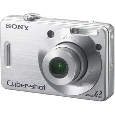 Sony Cyber-shot DSC-W70 Digital Camera - Silver 7.2 MP, 3x Optical Zoom 2.5" LCD (Renewed) thumbnail 9
