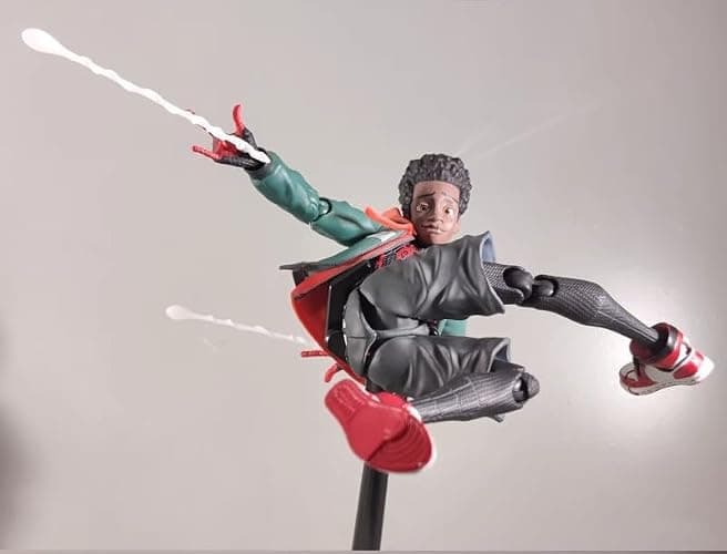 DCKENGO Spide_Man Action Figure, 6-Inch, Moveable Joints, with Display Bracket thumbnail 8