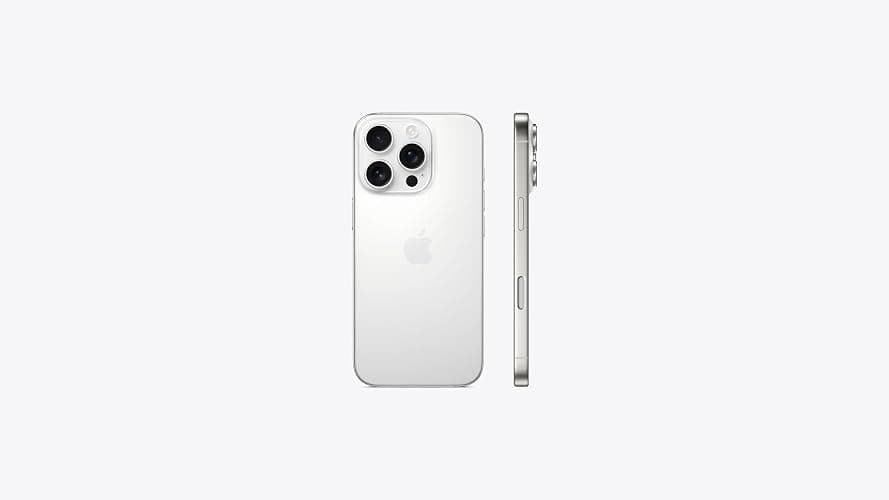 Apple iPhone 16 Pro, US Version, 128GB, White Titanium - Unlocked (Renewed) thumbnail 4